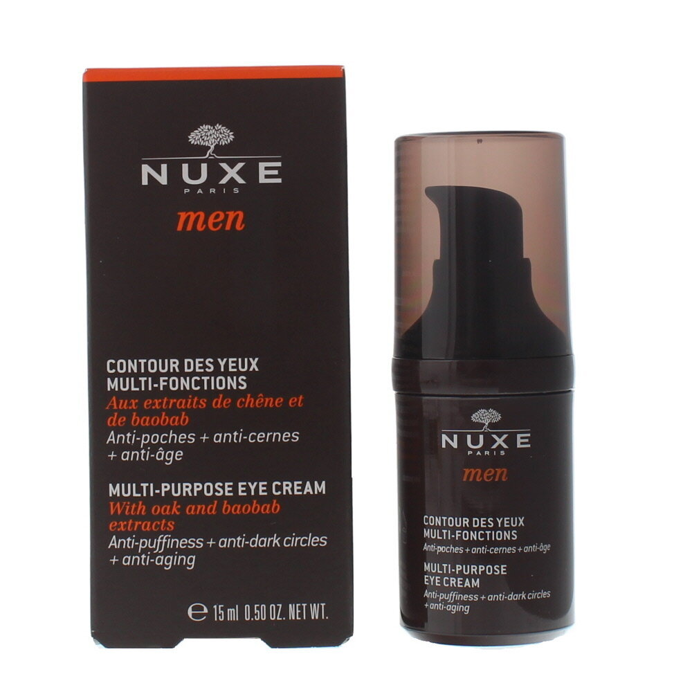 Paakių kremas vyrams Nuxe Men Multi-Purpose Eye Cream 15 ml kaina ir informacija | Paakių kremai, serumai | pigu.lt