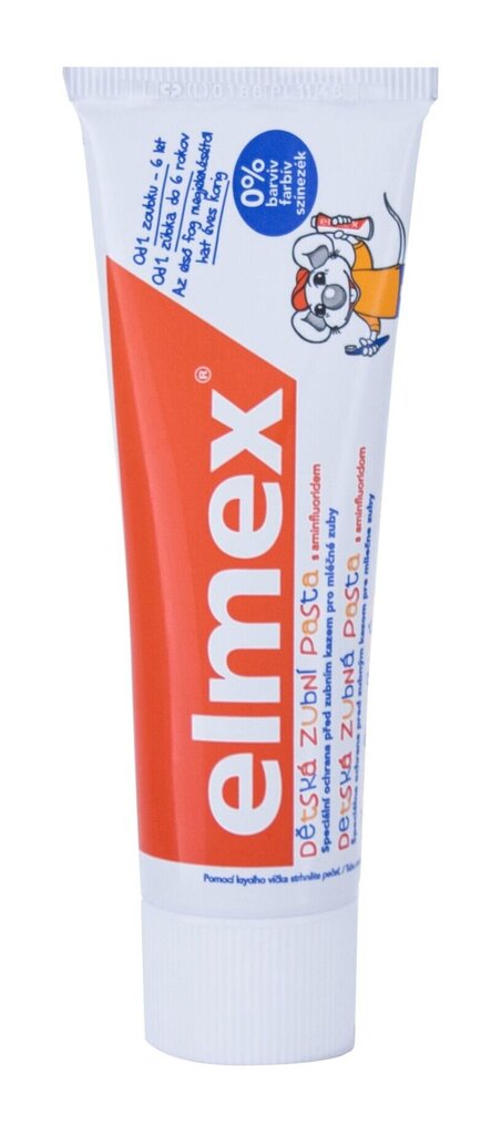 Dantų pasta vaikams Elmex 50 ml цена и информация | Dantų šepetėliai, pastos | pigu.lt