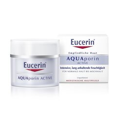 Eucerin Aquaporin Active Увлажняющий крем для лица 50 мл цена и информация | Кремы для лица | pigu.lt