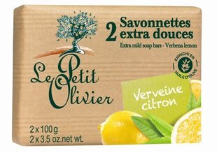 Itin švelnus muilas ir citrininė verbena, 2 x 100 g kaina ir informacija | Muilai | pigu.lt