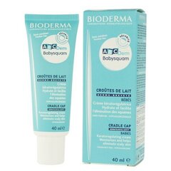 Drėkinamasis kremas vaikams pleiskanų luobelei šalinti Bioderma ABCDerm Babysquam Cradle Cap Cream, 40 ml kaina ir informacija | Kosmetika vaikams ir mamoms | pigu.lt