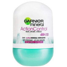 Mineralinis rutulinis dezodorantas Garnier moterims Action Control Roll-on 48h, 50 ml kaina ir informacija | Dezodorantai | pigu.lt