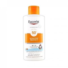 Losjonas nuo saulės vaikams SPF50+ Eucerin Sun Kids, 150 ml kaina ir informacija | Kremai nuo saulės | pigu.lt