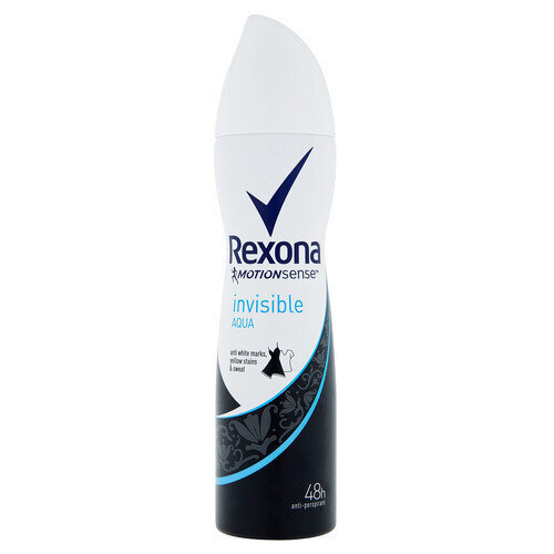 Purškiamas dezodorantas Rexona Motionsense Invisible Aqua Antiperspirant, 150ml цена и информация | Dezodorantai | pigu.lt