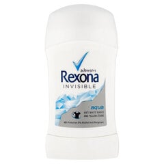 Rexona Motionsense Invisible Aqua антипреспирант 40 мл цена и информация | Дезодоранты | pigu.lt