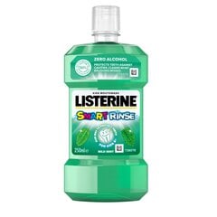 Жидкость для полоскания рта со вкусом мяты LISTERINE Smart Rinse, 250 мл цена и информация | Зубные щетки, пасты | pigu.lt