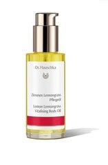 Vonios aliejus Dr. Hauschka Vitalising Body Oil Lemon & Lemongrass, 75 ml kaina ir informacija | Dušo želė, aliejai | pigu.lt