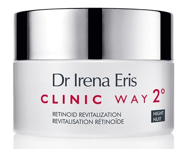Naktinis kremas su retinoidais Dr Irena Eris Clinic Way Nr.2, 50 ml kaina ir informacija | Veido kremai | pigu.lt