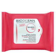 Micelinės servetėlės Bioderma, 25 vnt. kaina ir informacija | Veido prausikliai, valikliai | pigu.lt