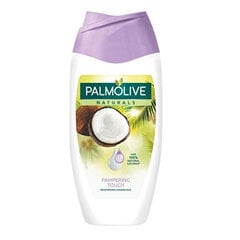 Maitinamoji dušo želė Palmolive Naturals Pampering Touch Coconut Aroma, 250ml kaina ir informacija | Dušo želė, aliejai | pigu.lt