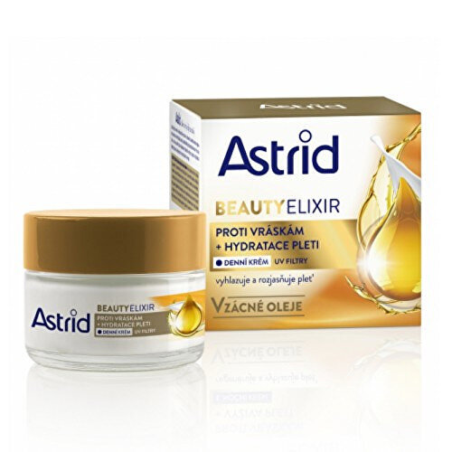 Dieninis veido kremas Astrid Beauty Elixir, 50 ml kaina ir informacija | Veido kremai | pigu.lt