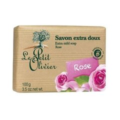 Muilas Le Petit Olivier Extra Rose 100 g kaina ir informacija | Muilai | pigu.lt