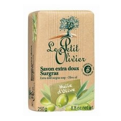 Мыло Le Petit Olivier Extra Mild Surgras Olive Oil 250 г цена и информация | Мыло | pigu.lt