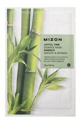 Lakštinė veido kaukė su bambuku Mizon Joyful Time Essence Mask Bamboo 23g kaina ir informacija | Veido kaukės, paakių kaukės | pigu.lt