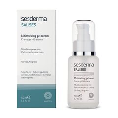 Drėkinamasis gelinis kremas Sesderma Salises, 50 ml kaina ir informacija | Veido kremai | pigu.lt