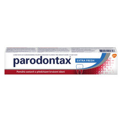 Dantų pasta Parodontax Toothpaste with fresh Fresh Extra Fresh, 75 ml kaina ir informacija | Dantų šepetėliai, pastos | pigu.lt