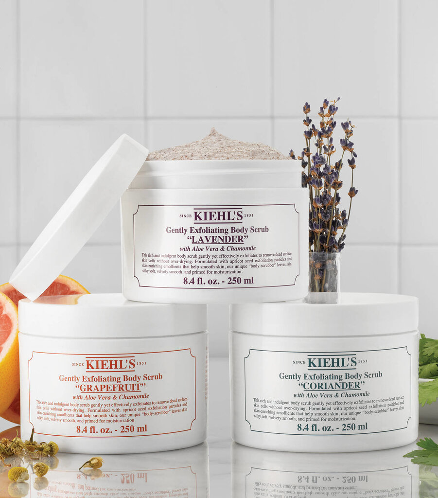 Kūno šveitiklis Kiehl's Lavender 250 ml kaina ir informacija | Kūno šveitikliai | pigu.lt