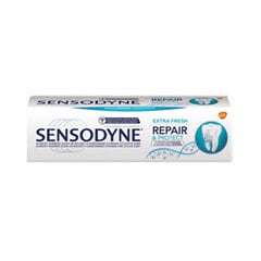 Dantų pasta jautriems dantims Sensodyne Repair & Protect Extra Fresh, 75 ml цена и информация | Зубные щетки, пасты | pigu.lt