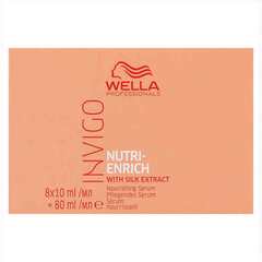 Питательная сыворотка Invigo Nutri Enrich Wella (8 x 10 ml) цена и информация | Средства для укрепления волос | pigu.lt