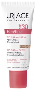 CC veido kremas Uriage Roseliane SPF30 40 ml kaina ir informacija | Veido kremai | pigu.lt