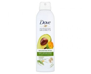 Kūno purškiklis Dove Body Lotion Spray, 190 ml kaina ir informacija | Kūno kremai, losjonai | pigu.lt