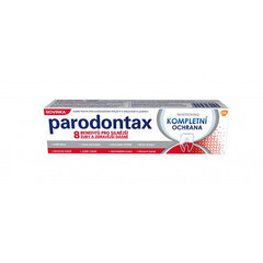 Balinanti dantų pasta Parodontax Toothpaste Complete Protection Whitening, 75 ml kaina ir informacija | Dantų šepetėliai, pastos | pigu.lt