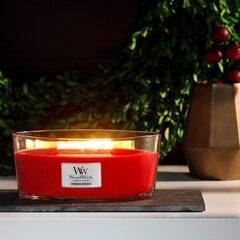 WoodWick ароматическая свеча Crimson Berries 453,6 г цена и информация | Подсвечники, свечи | pigu.lt