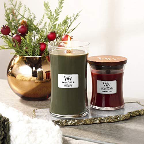 WoodWick kvapioji žvakė Cinnamon Chai, 275 g kaina ir informacija | Žvakės, Žvakidės | pigu.lt