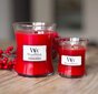 WoodWick kvapioji žvakė Crimson Berries, 275 g kaina ir informacija | Žvakės, Žvakidės | pigu.lt