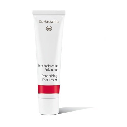 Dezodoruojantis pėdų kremas Dr. Hauschka Deodorising Foot Cream, 30 ml kaina ir informacija | Kūno kremai, losjonai | pigu.lt