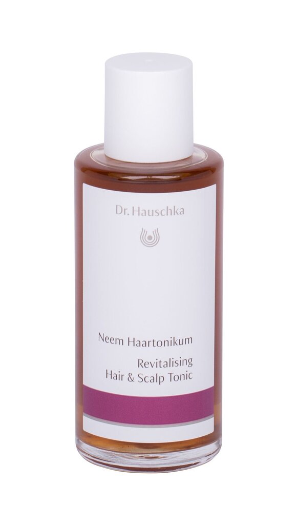 Gaivinamasis galvos odos bei plaukų Tonikas Dr. Hauschka Revitalizing Hair & Scalp Tonic 100 ml kaina ir informacija | Priemonės plaukų stiprinimui | pigu.lt