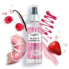 Спрей для тела I Love Glazed Raspberry 150 мл цена и информация | Женская парфюмированная косметика | pigu.lt