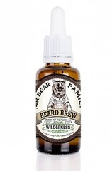 Масло для ухода за бородой Mr Bear Family Beard Brew Wilderness 30 мл цена и информация | Косметика и средства для бритья | pigu.lt