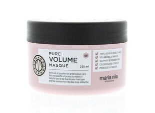 Маска для волос Maria Nila Pure Volume, 250 мл цена и информация | Средства для укрепления волос | pigu.lt