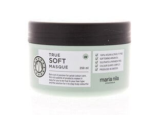 Маска для сухих волос с аргановым маслом Maria Nila True Soft, 250 мл цена и информация | Средства для укрепления волос | pigu.lt