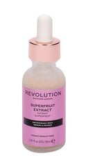 Serumas - makiažo bazė viename Make up Revolution Superfruit Extract 30 ml kaina ir informacija | Makiažo pagrindai, pudros | pigu.lt