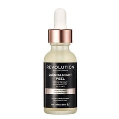 Naktinis šveičiamasis veido serumas Make Up Revolution Quinoa 30 ml kaina ir informacija | Veido aliejai, serumai | pigu.lt