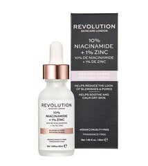 Сыворотка для лица Revolution Skincare Blemish and Pore Refining 30 мл цена и информация | Сыворотки для лица, масла | pigu.lt