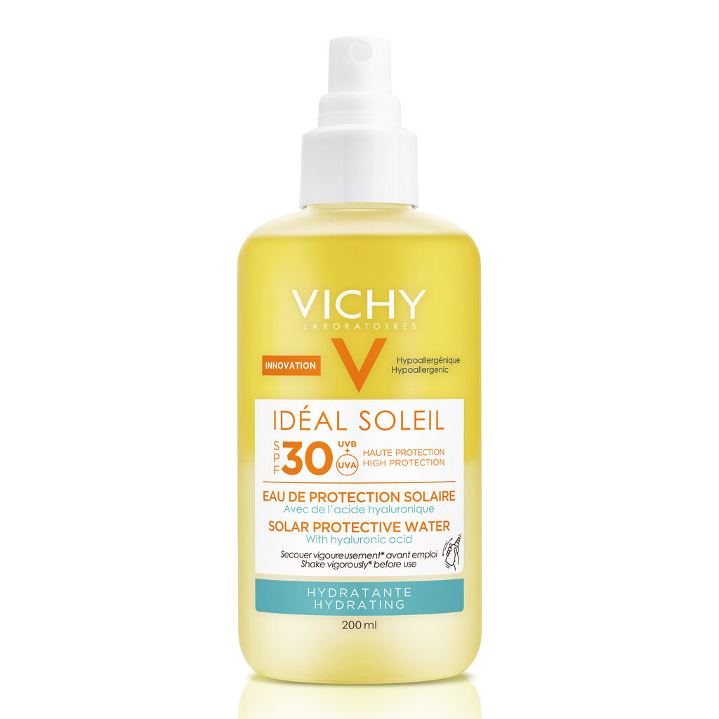 Apsauginis purškiklis nuo saulės Vichy Idéal Soleil Hydrating SPF 30, 200 ml kaina ir informacija | Kremai nuo saulės | pigu.lt