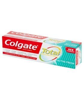 Dantų pasta visapusei dantų priežiūrai Colgate Total Active Fresh, 75 ml kaina ir informacija | Dantų šepetėliai, pastos | pigu.lt