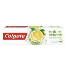 Зубная паста Colgate Naturals Ultimate Fresh Lemon, 75 мл цена и информация | Зубные щетки, пасты | pigu.lt