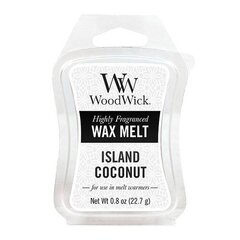 Ароматический воск WoodWick Island Coconut Wax Melt, 22,7г цена и информация | Подсвечники, свечи | pigu.lt