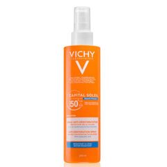 Kūno purškiklis Vichy Skin Anti-Dehydration Spray SPF 50+, 200 ml kaina ir informacija | Kūno kremai, losjonai | pigu.lt