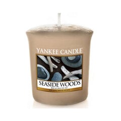 Ароматическая свеча Yankee Candle Seaside Woods 49 г цена и информация | Подсвечники, свечи | pigu.lt
