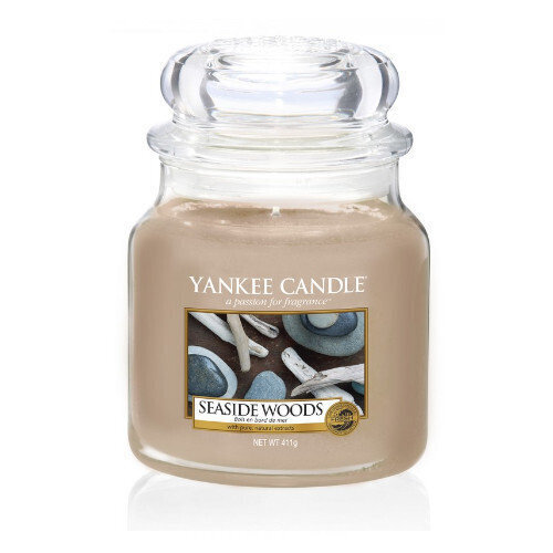 Kvapioji žvakė Yankee Candle Seaside Woods 411 g kaina ir informacija | Žvakės, Žvakidės | pigu.lt