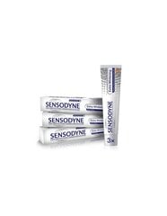 Dantų pasta Sensodyne Extra Whitening, 3x75 ml цена и информация | Зубные щетки, пасты | pigu.lt