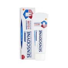 Dantų pasta Sensodyne Sensitivity & Gum Toothpaste, 75 ml kaina ir informacija | Dantų šepetėliai, pastos | pigu.lt