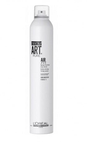 Stiprios fiksacijos plaukų lakas L'Oreal Professionnel Tecni Art Extra Strong Fixing Spray Air Fix Pure 400ml цена и информация | Plaukų formavimo priemonės | pigu.lt