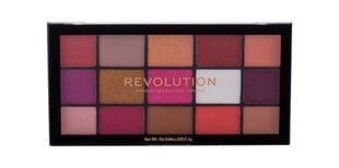 Akių šešėlių paletė Makeup Revolution Re-Loaded 16.5 g, Red Alert kaina ir informacija | Akių šešėliai, pieštukai, blakstienų tušai, serumai | pigu.lt