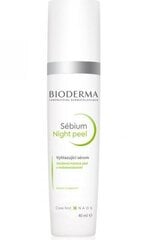 Концентрат для жирной и комбинированной кожи Bioderma Sébium Night Peel 40 мл цена и информация | Кремы для лица | pigu.lt